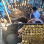 Obreros descubren oro enterrado durante obra pública en Sonora