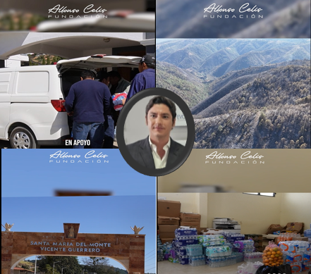 Fundación Alfonso Celis envía ayuda humanitaria a familias por incendio de Vicente Guerrero