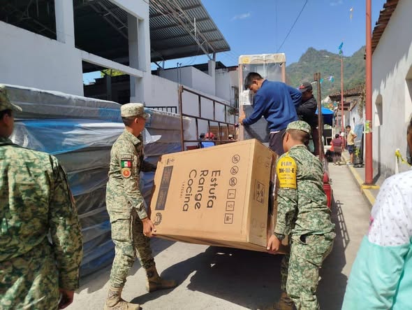 GOBIERNO DE MÉXICO DA A PUEBLA MÁS DE 6 MIL APOYOS POR TORMENTA JERRY