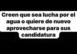 AUDIO DESTAPA USO DE LA GENTE CON MANIFESTACIONES PARA CONSEGUIR UNA CANDIDATURA